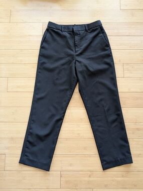 Uniqlo Black Tailored Ankle Dress Pants